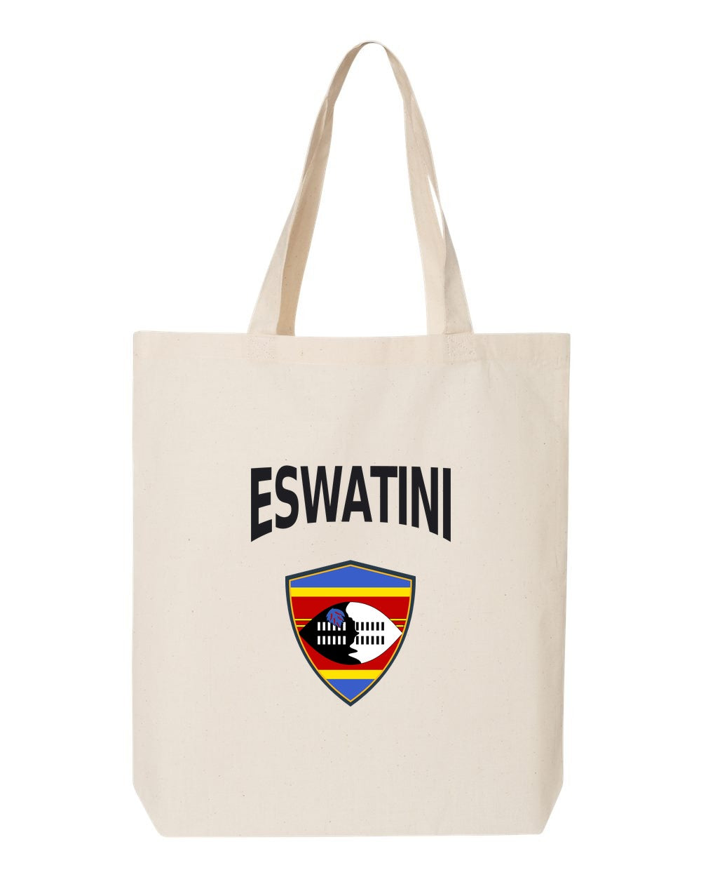 Eswatini Soccer Tote Bag — Arched National Crest | NYC Factory