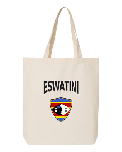 Eswatini Soccer Tote Bag — Arched National Crest | NYC Factory