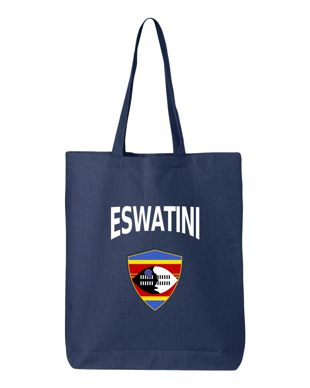 Eswatini Soccer Tote Bag — Arched National Crest | NYC Factory