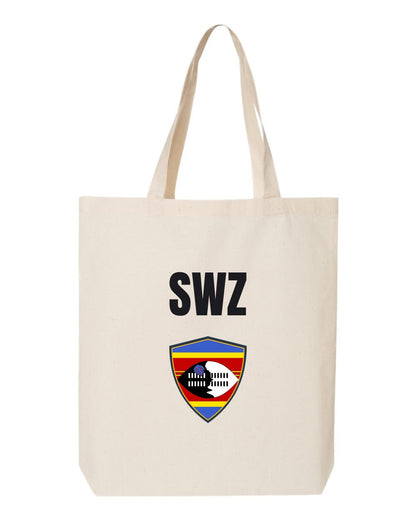 Eswatini Soccer Tote Bag — National Crest Badge | NYC Factory
