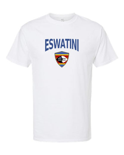 Eswatini Arched Crest Soccer Tee — NYC Factory