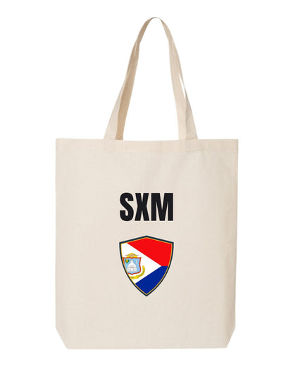 Sint Maarten Soccer Tote Bag — National Crest Badge | NYC Factory