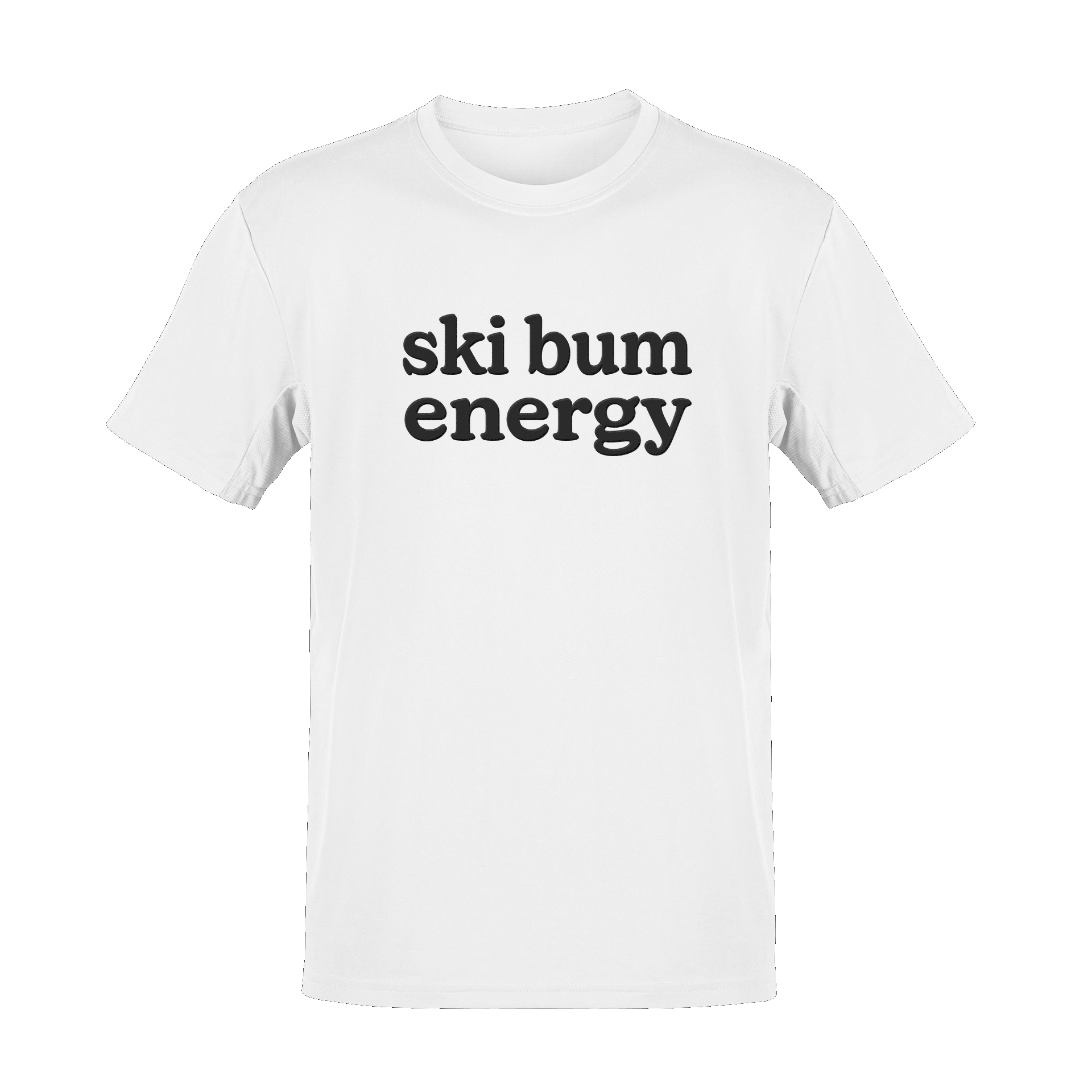 Unisex Ski Bum Energy Soft Cotton Tee