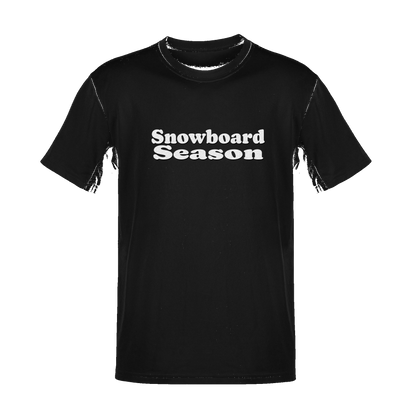 Unisex Snowboard Season Soft Cotton Tee