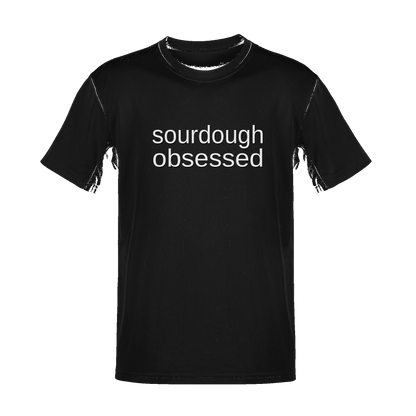 Unisex Sourdough Obsessed Soft Cotton Tee - NYC Factory