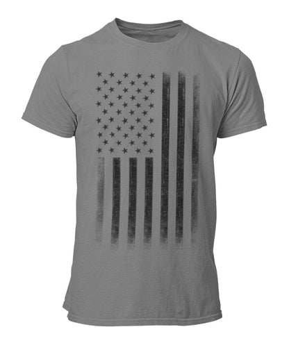 Stars & Stripes Premium Tee Soft Ringspun USA Flag Retro Lightweight T-Shirt