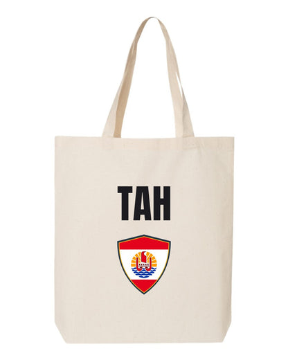 Tahiti Soccer Tote Bag — National Crest Badge | NYC Factory