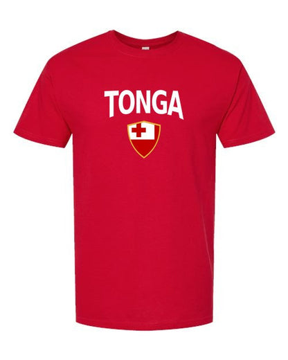 Tonga Arched Crest Soccer Tee — NYC Factory
