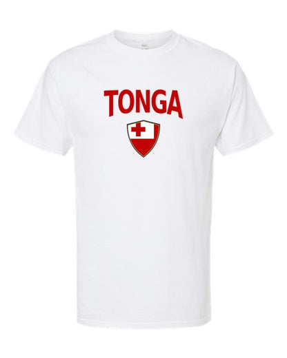 Tonga Arched Crest Soccer Tee — NYC Factory
