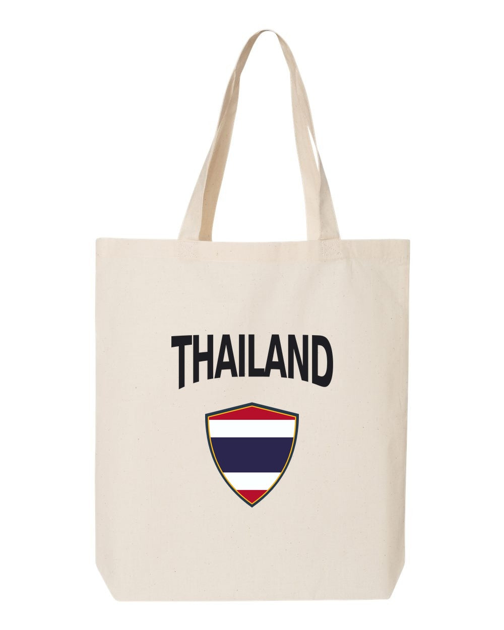 Thailand Soccer Tote Bag — Arched National Crest | NYC Factory