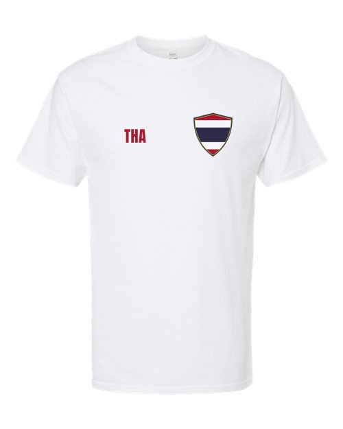 Thailand Soccer Tee — Retro National Crest | NYC Factory