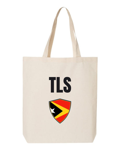 Timor-Leste Soccer Tote Bag — National Crest Badge | NYC Factory