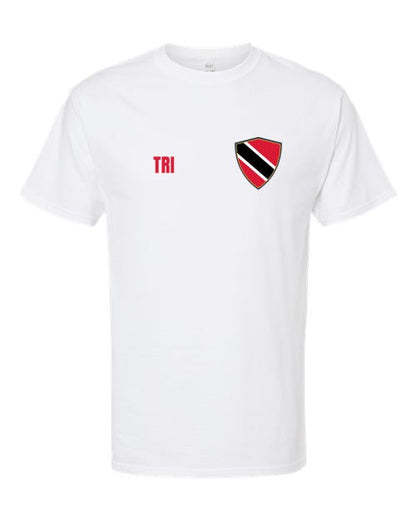 Trinidad And Tobago Soccer Tee — Retro National Crest | NYC Factory