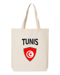 Tunisia Soccer Tote Bag 2026 — Arched National Crest | NYC Factory