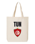 Tunisia Soccer Tote Bag 2026 — National Crest Badge | NYC Factory