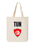 Tunisia Soccer Tote Bag 2026 — National Crest Badge | NYC Factory