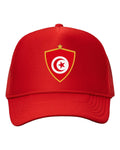 Tunisia Soccer Trucker Cap 2026 — Retro National Crest | NYC Factory