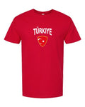 Turkey 2026 Soccer Arched Crest Plain Tee -- NYC Factory