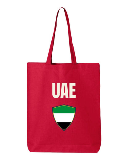 United Arab Emirates Soccer Tote Bag — National Crest Badge | NYC Factory