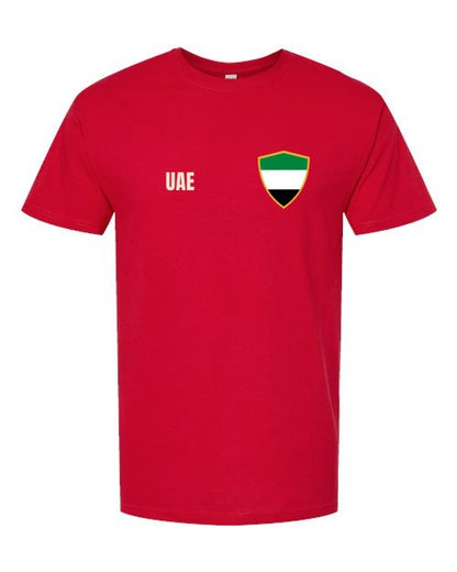 United Arab Emirates Soccer Tee — Retro National Crest | NYC Factory