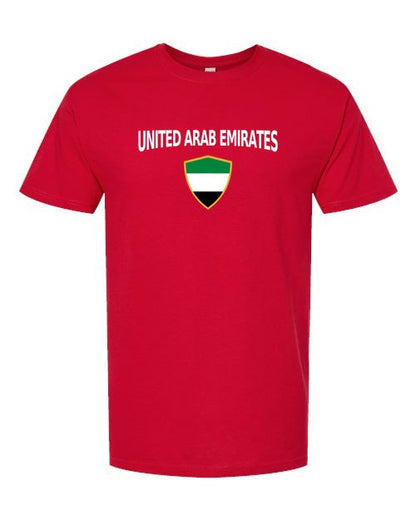 United Arab Emirates Arched Crest Soccer Tee — NYC Factory