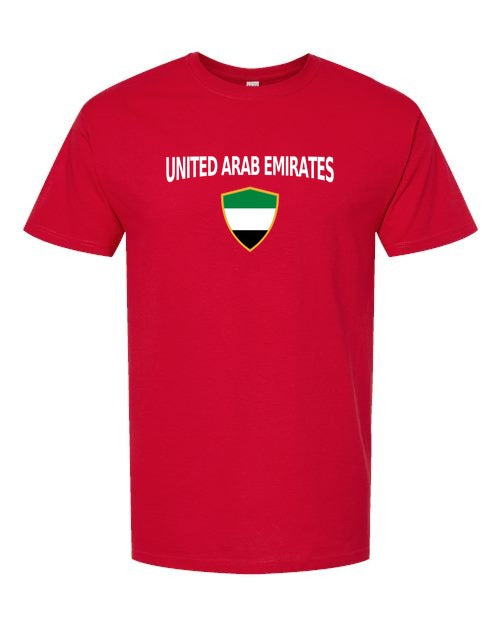 United Arab Emirates Arched Crest Soccer Tee — NYC Factory