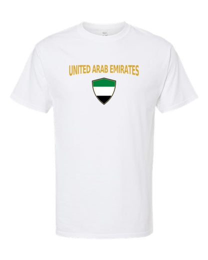 United Arab Emirates Arched Crest Soccer Tee — NYC Factory