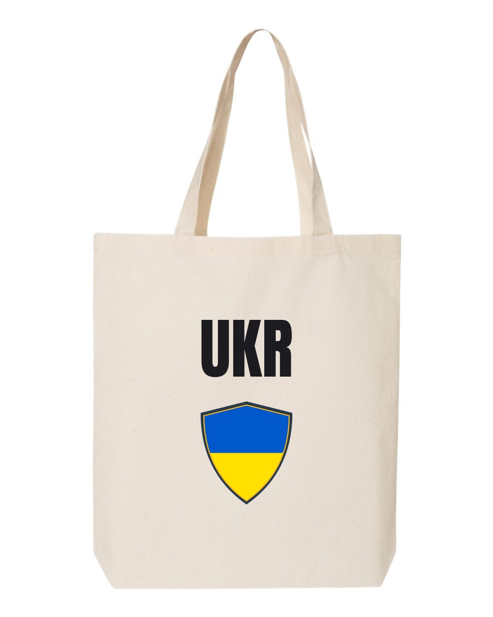 Ukraine Soccer Tote Bag — National Crest Badge | NYC Factory