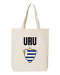 Uruguay Soccer Tote Bag 2026 — National Crest Badge | NYC Factory