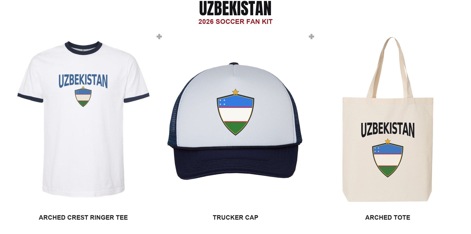 UZB 2026 Soccer Fan Kit