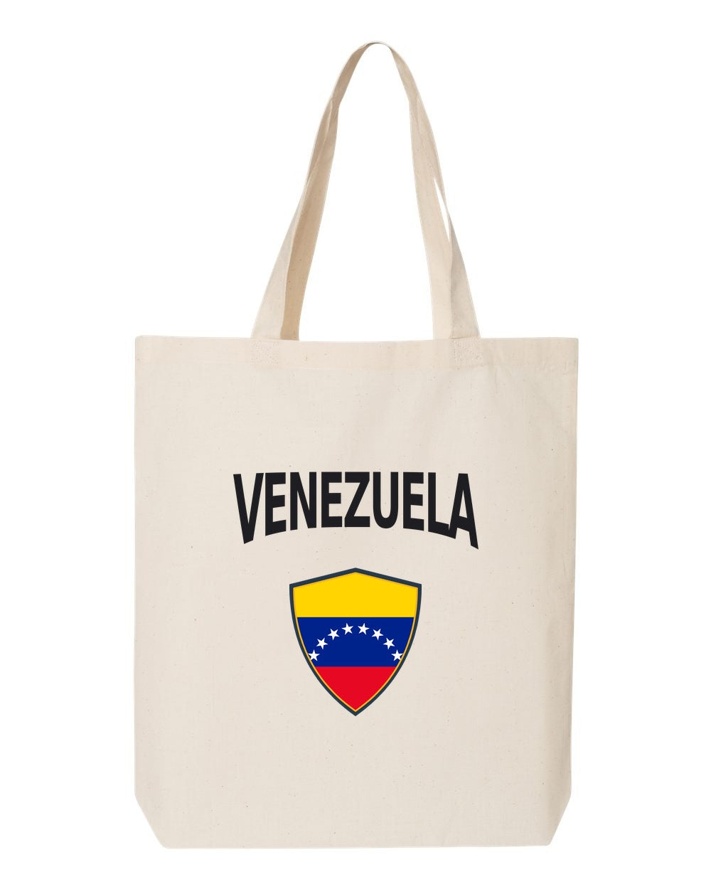 Venezuela Soccer Tote Bag — Arched National Crest | NYC Factory