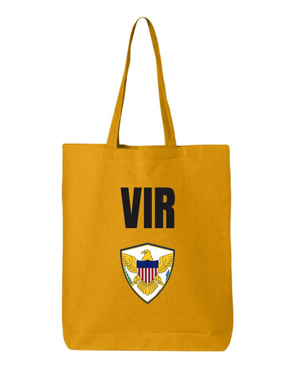 Us Virgin Islands Soccer Tote Bag — National Crest Badge | NYC Factory
