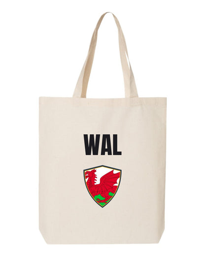 Wales Soccer Tote Bag — National Crest Badge | NYC Factory