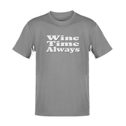 Unisex Wine Time Always Soft Cotton Tee