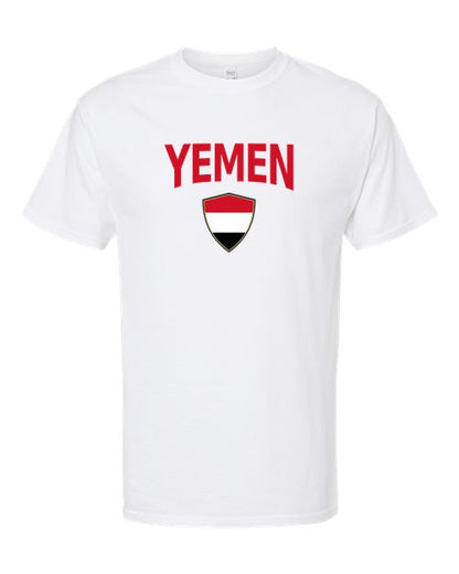 Yemen Arched Crest Soccer Tee — NYC Factory