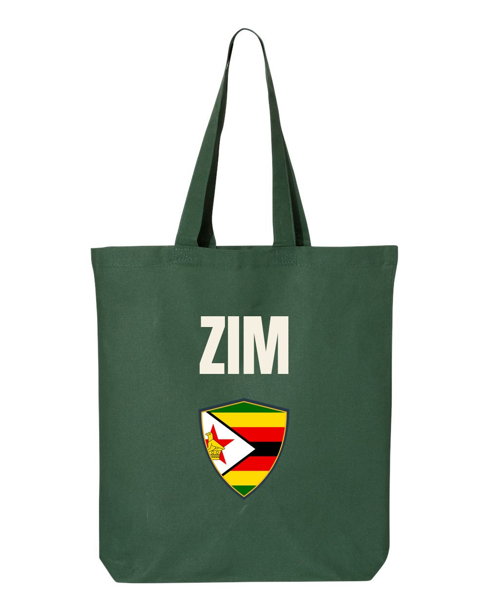 Zimbabwe Soccer Tote Bag — National Crest Badge | NYC Factory