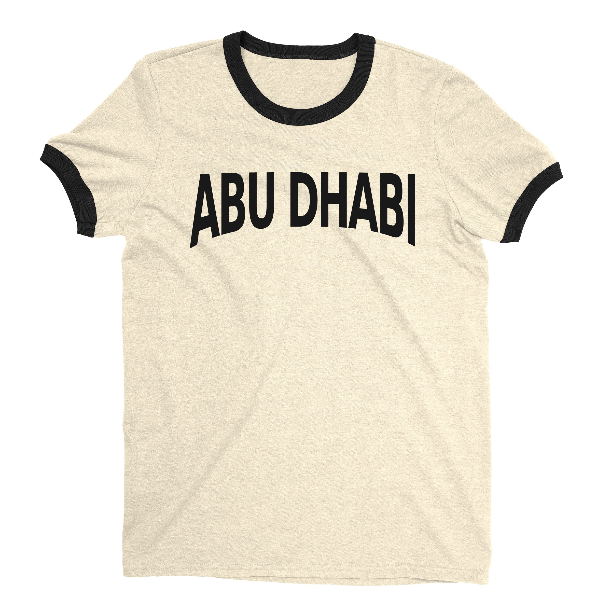 Abu Dhabi Ringer Tee — Natural