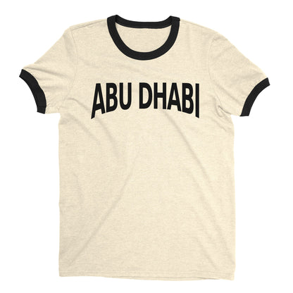 Abu Dhabi Ringer Tee — Natural