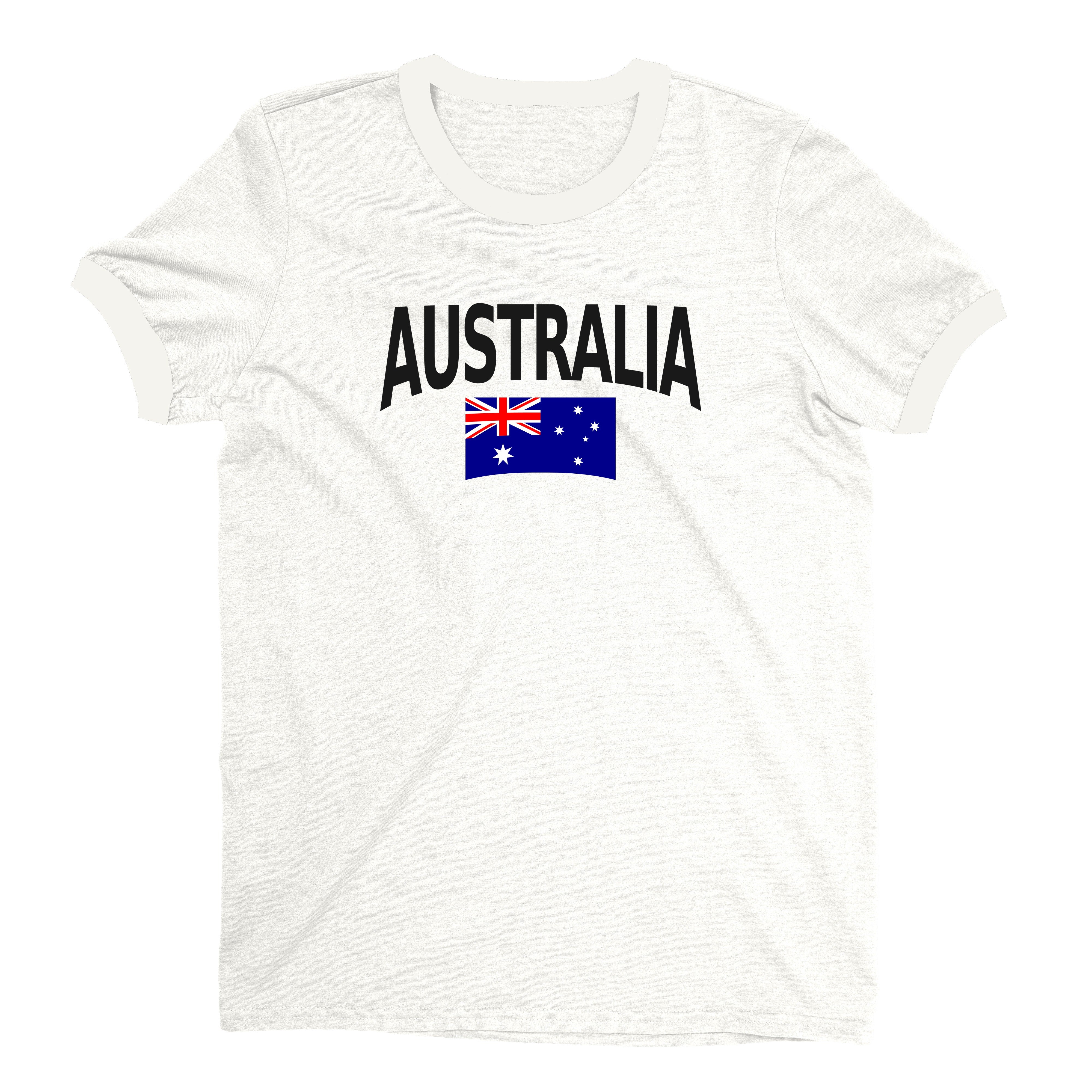 Australia World Cup Plain Tee Unisex T-Shirt -- NYC Factory