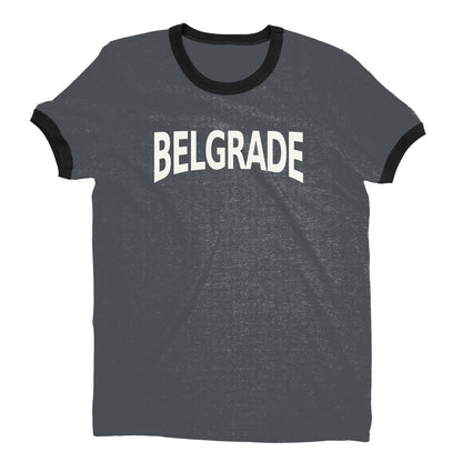 Belgrade Ringer Tee — Dark Heather