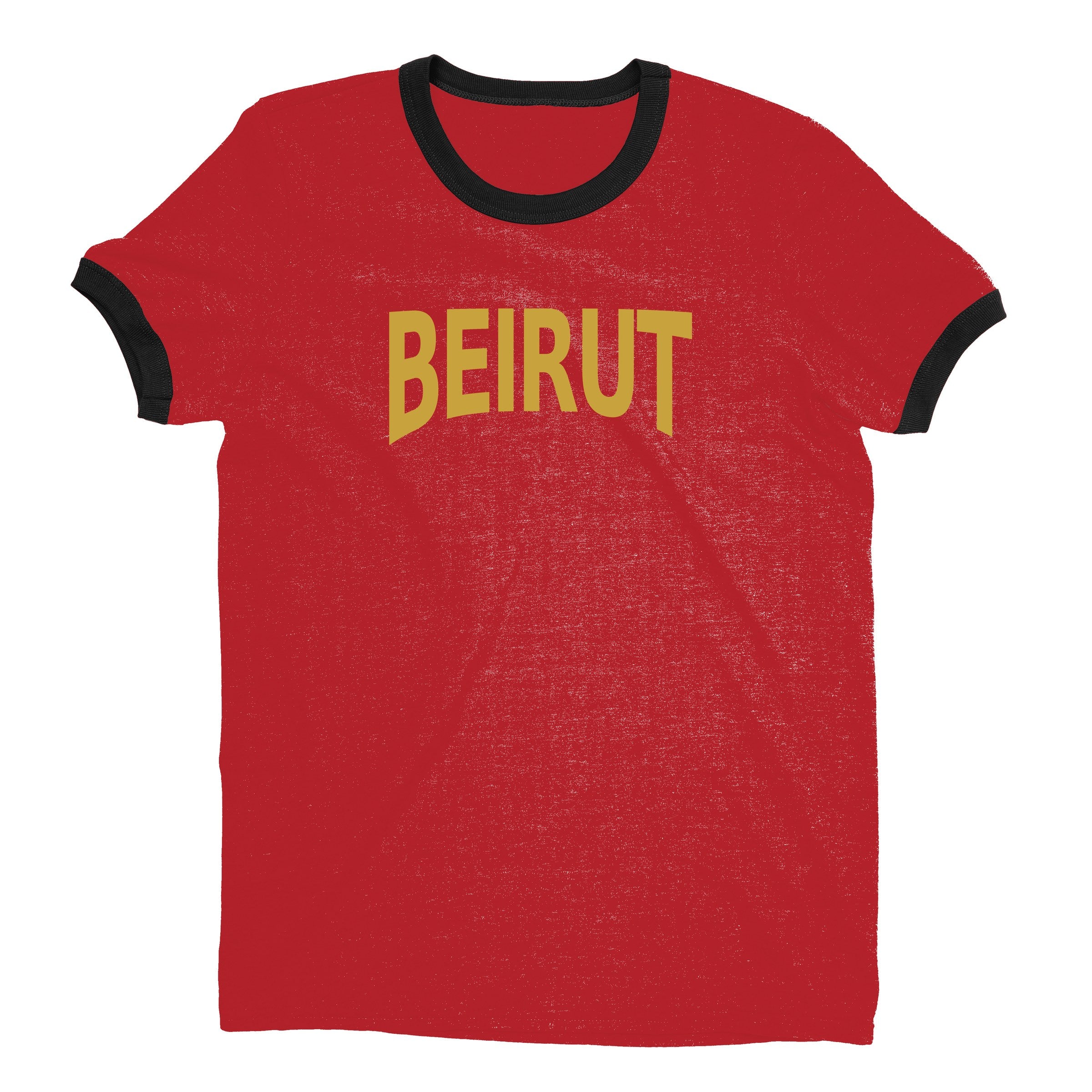 Beirut Ringer Tee — Red