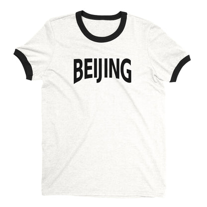 Beijing Ringer Tee — White
