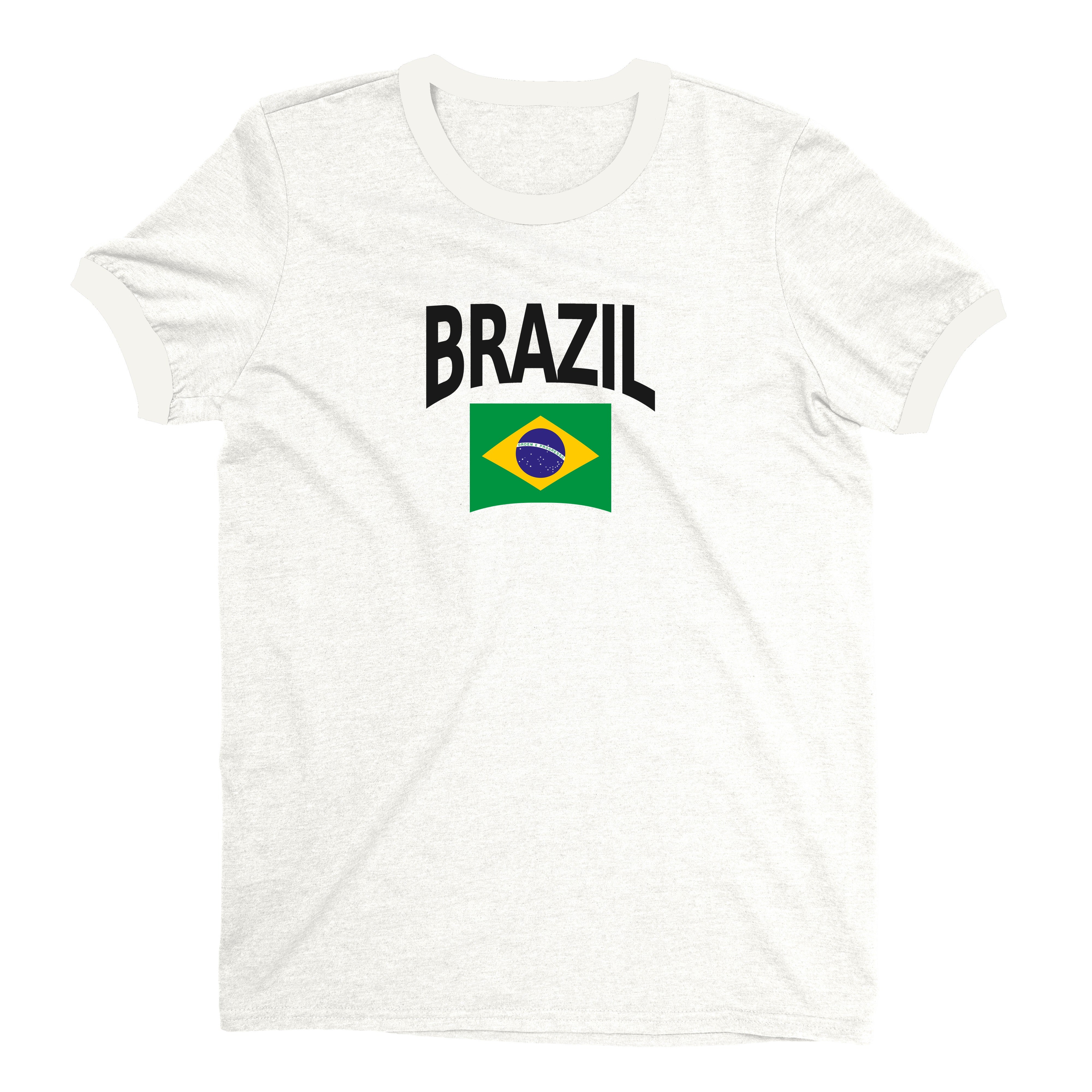 Brazil World Cup Plain Tee Unisex T-Shirt -- NYC Factory