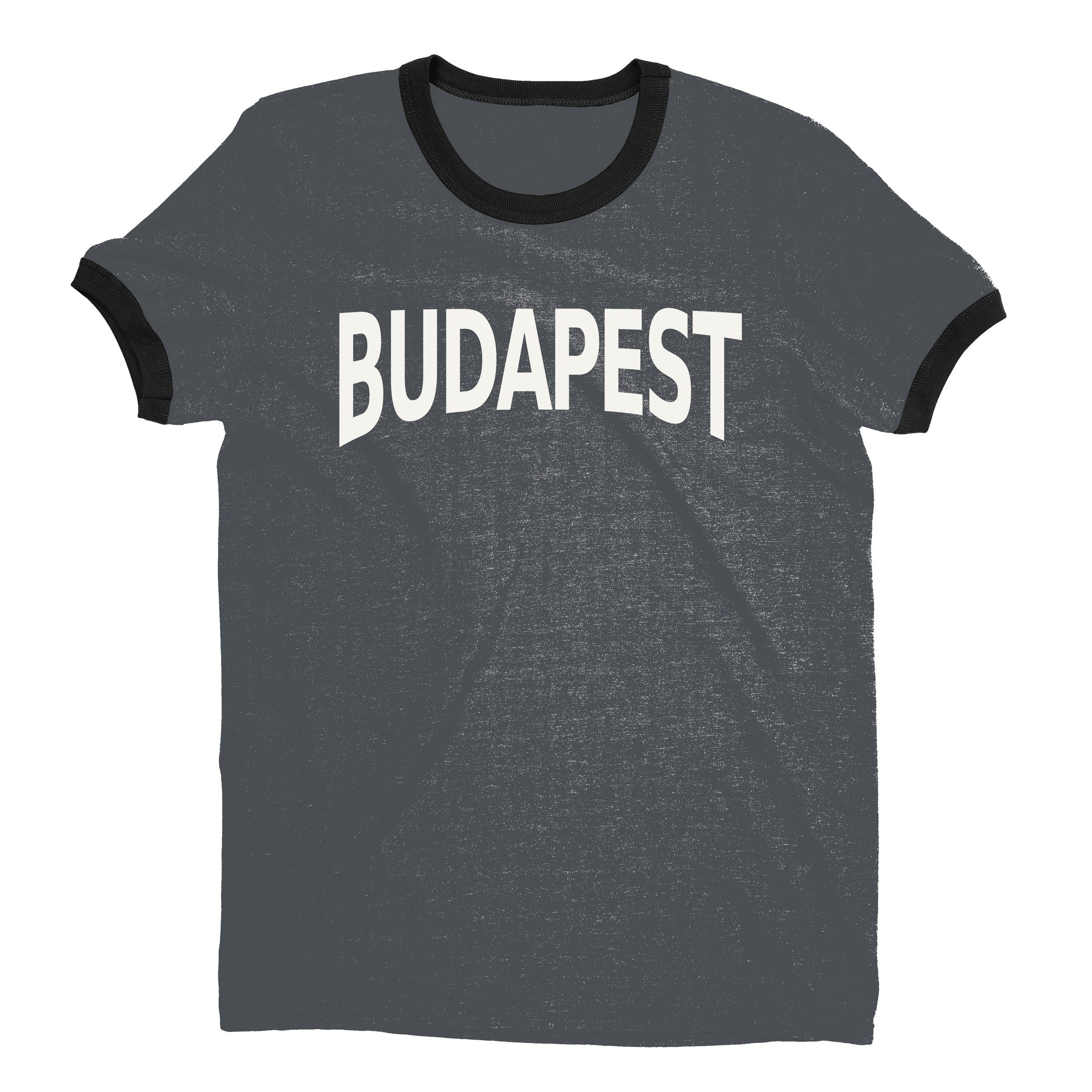 Budapest Ringer Tee — Dark Heather