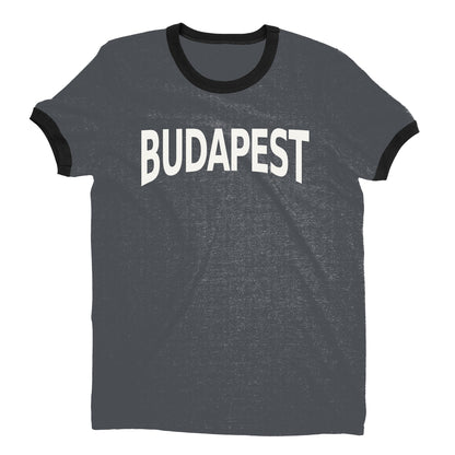 Budapest Ringer Tee — Dark Heather