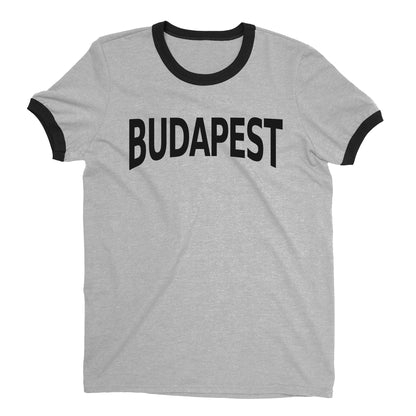 Budapest Ringer Tee — Heather Gray