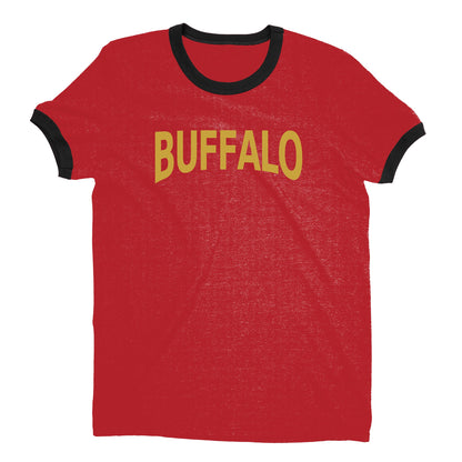 Buffalo Ringer Tee — Red