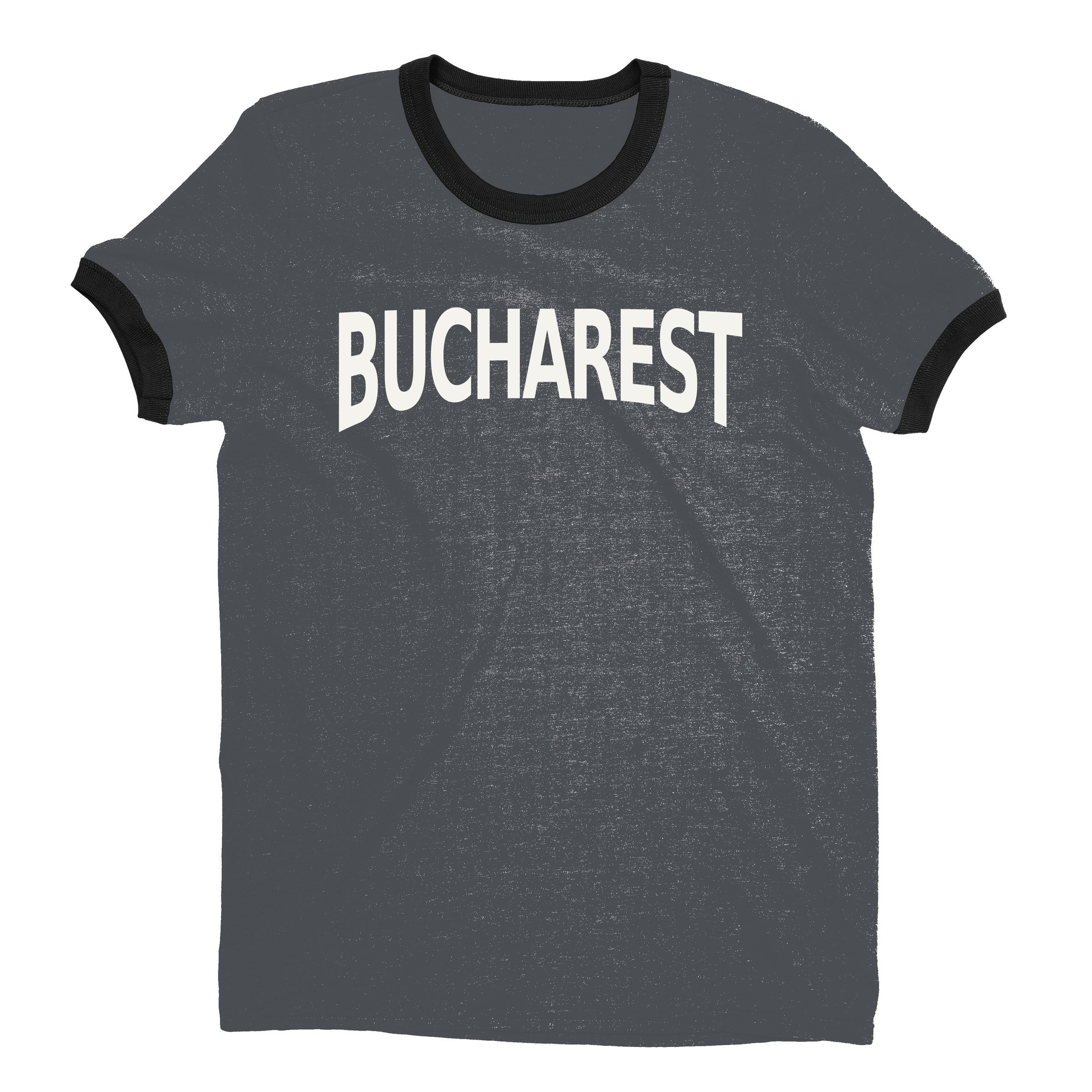 Bucharest Ringer Tee — Dark Heather