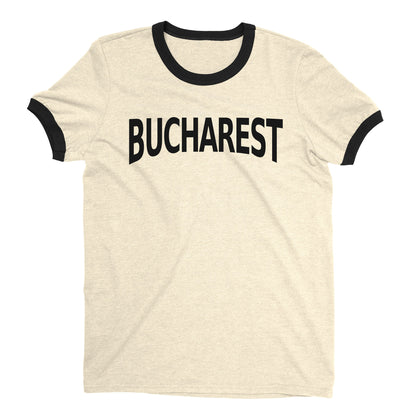 Bucharest Ringer Tee — Natural