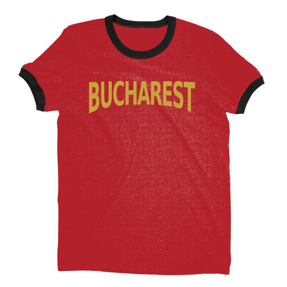 Bucharest Ringer Tee — Red